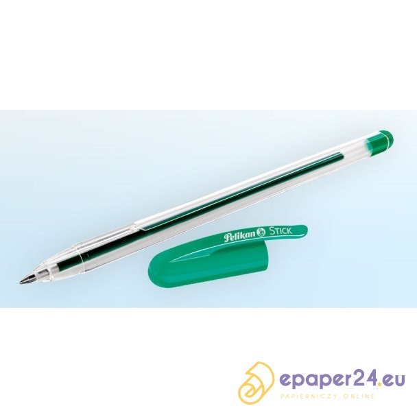 DŁUGOPIS PELIKAN STICK K86, ZIELONY