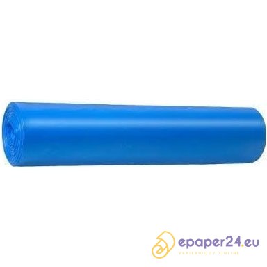 WORKI NA ŚMIECI 60 L LDPE MOCNE NIEBIESKIE (50)