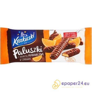 CIASTKA KRAKUSKI PALUSZKI 144g POMARAŃCZOWA GALARETKA ePaper24.eu