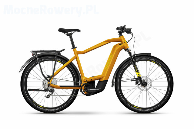 Haibike TREKKING 8 HIGH 2024 metal lava/yellow - gloss 27,5 cala