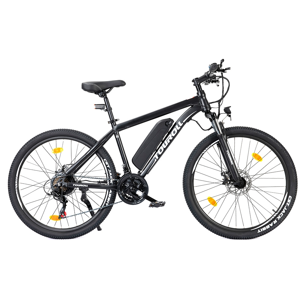 Rower elektryczny Touroll U1 26 MTB z silnikiem 250W, wyjmowalną baterią 13Ah, zasięg 65km, opony terenowe CST 26x2,1 cali