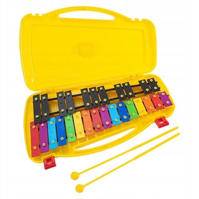 CYMBAŁKI 27 TONOWE Dzwonki Chromatyczne INSTRUMENT DLA DZIECI