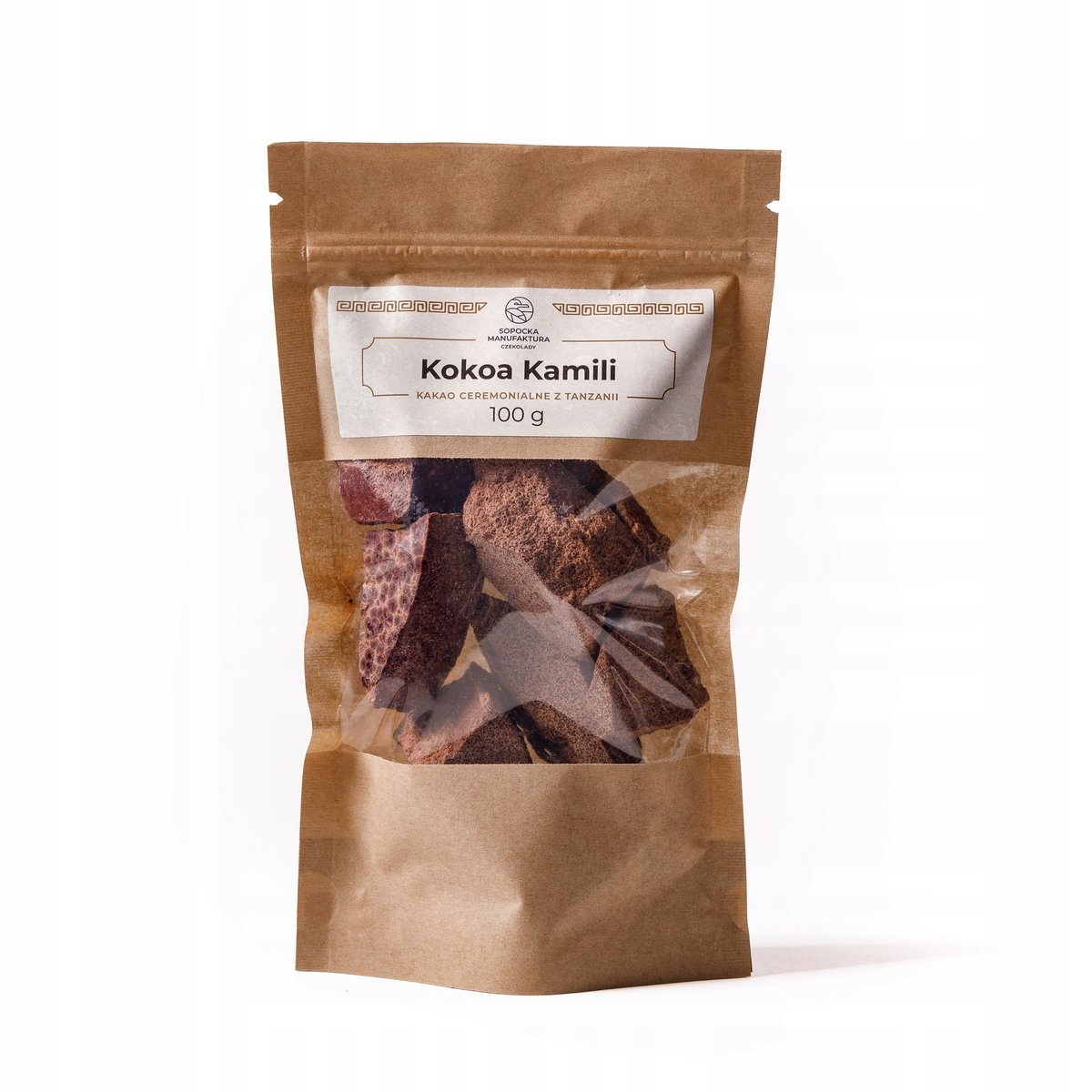 Prawdziwe Kakao Ceremonialne 100% Kokoa Kamili PREMIUM 100g