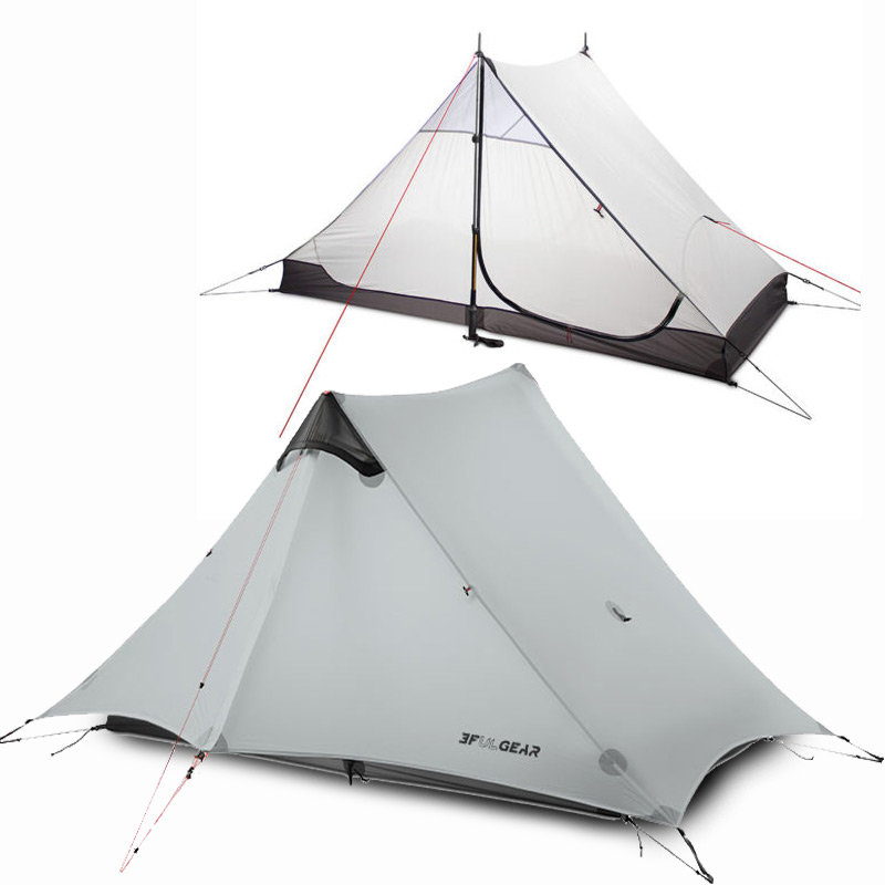 Namiot Lanshan 2 PRO – wyprawowy ultralight, którego szukasz tylko 940g szary 4-sezonowy / 3F UL GEAR