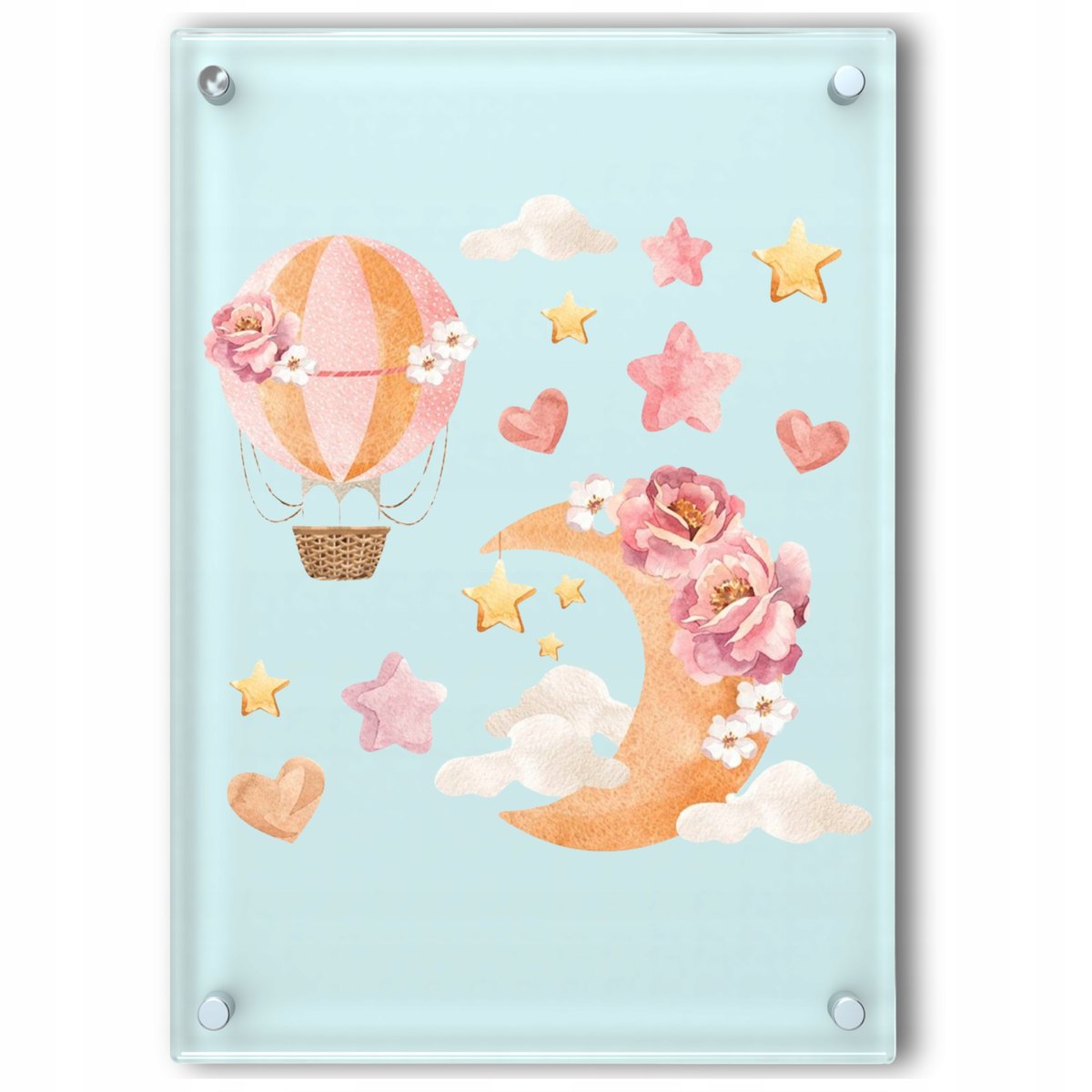 Naklejki Na Ścianę Balony Szafę Meble Szybę Lustro Dla Dzieci Do Pokoju