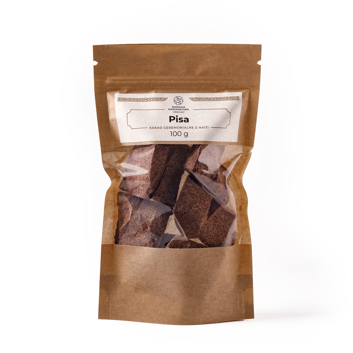 Prawdziwe Kakao Ceremonialne 100% Pisa PREMIUM 100g