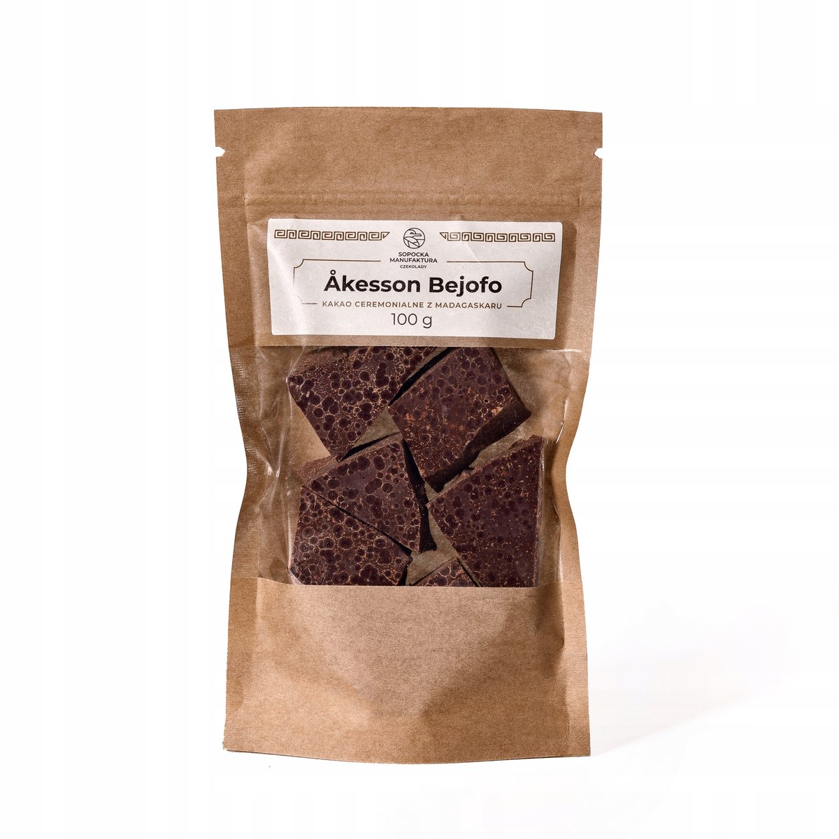 Prawdziwe Kakao Ceremonialne 100% Akesson Bejofo PREMIUM 100g