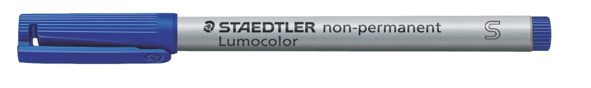 Foliopis zmywalny S niebieski Lumocolor Staedtler