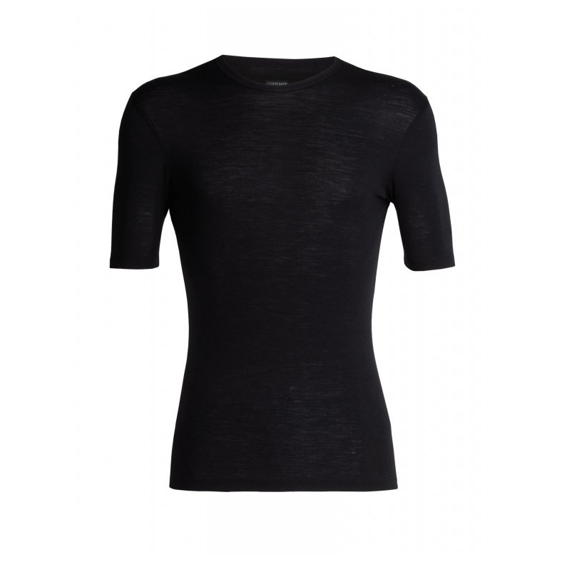 Koszulka męska Icebreaker Mens 175 Everyday SS Crewe Rozmiar: XL / Kolor: czarny