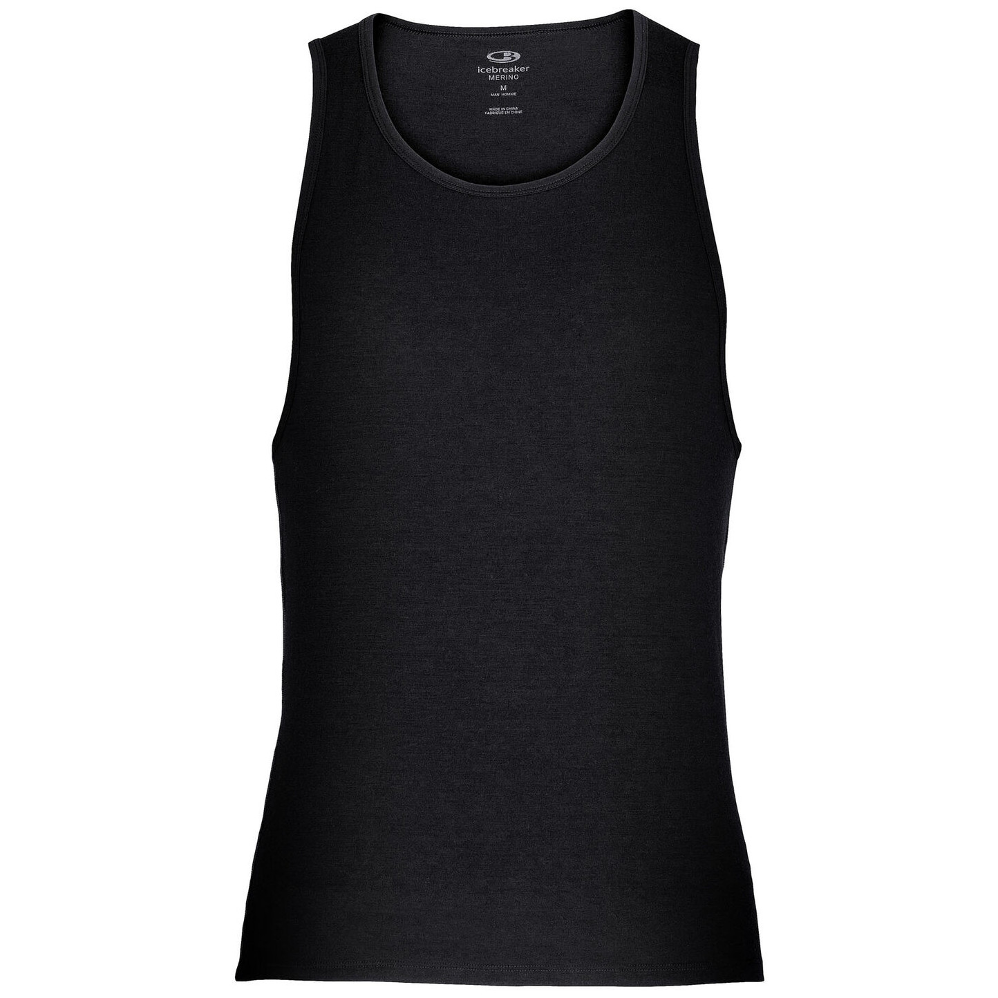 Męski podkoszulek Icebreaker Anatomica Tank Rozmiar: XL / Kolor: czarny