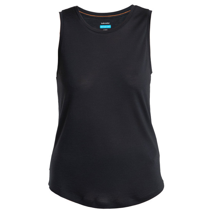 Damski podkoszulek Icebreaker Women Merino 125 Cool-Lite™ Sphere III Tank Rozmiar: M / Kolor: czarny