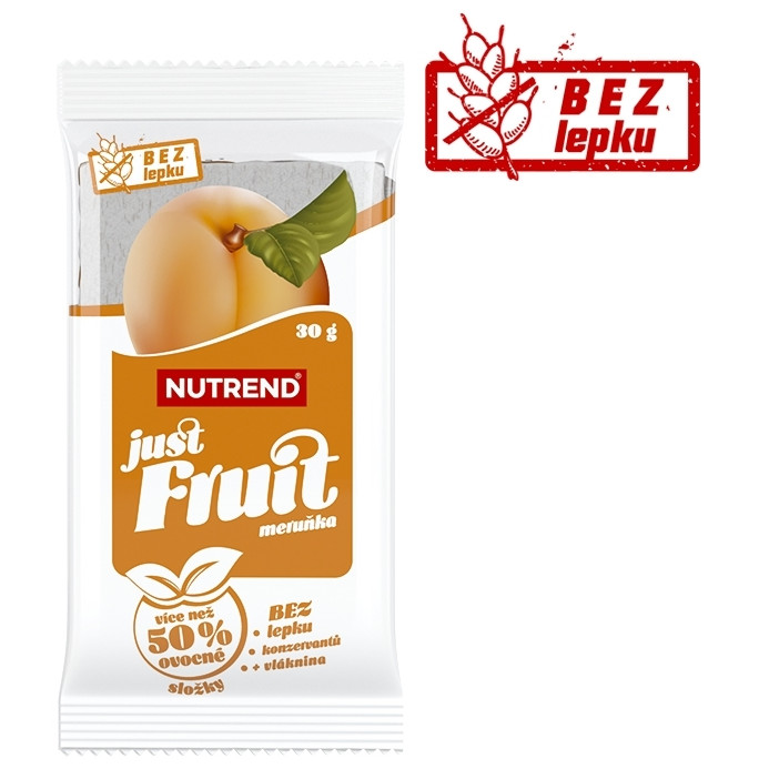 Baton Nutrend Just Fruit Smak: morela