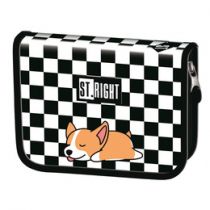 St. Majewski Piórnik dwuklapkowy bez wyposażenia Sleepy Corgi