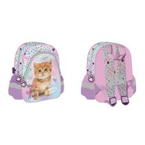 Plecak przedszkolny 11 cali My Little Friend, Pastel Kitty