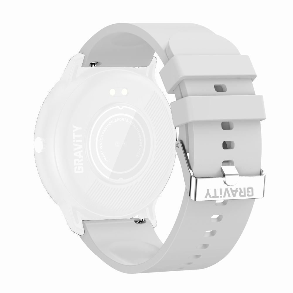 Pasek GRAVITY GT1 biały - 22 mm