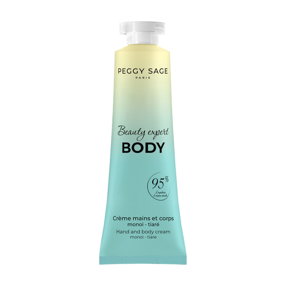 Peggy Sage, krem do rąk i ciała Monoi - Tiare, 30ml