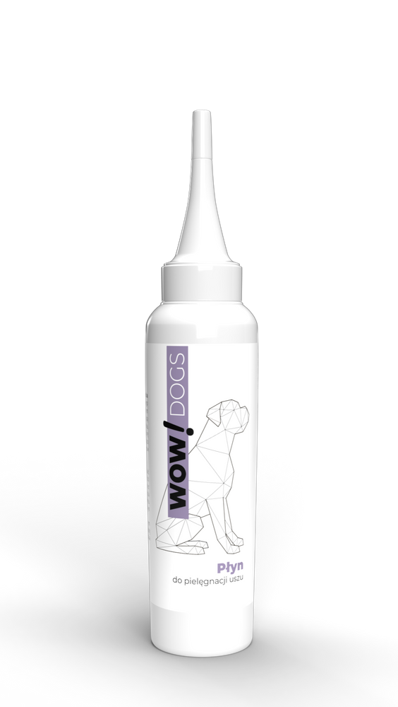 WOW! DOGS Płyn do pielęgnacji uszu 125 ml