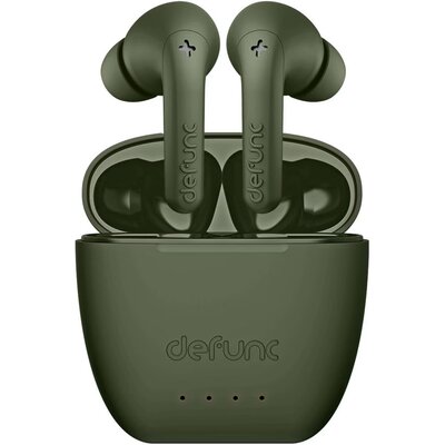 Bezprzewodowe Słuchawki Douszne Defunc True Audio 30 Godzin Żywotność Baterii Ciemnozielone