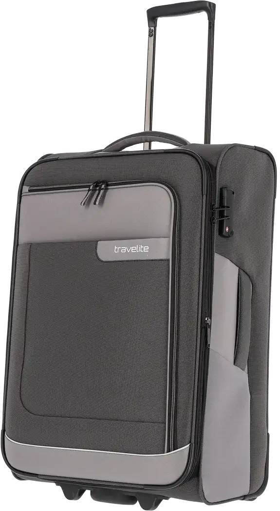 Walizka Średnia 2-Kółkowa Travelite Viia 67 cm Antracytowa