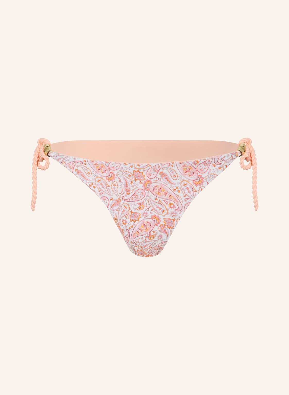 Heidi Klein Dół Od Bikini Trójkątnego Muskmelon Bay Dwustronny pink