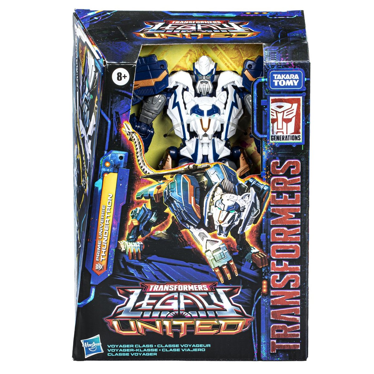 Figurka Transformers Generations Legacy United Voyager Class Prime Universe Thundertron 18 cm