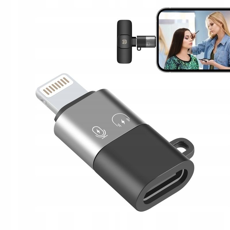 Adapter Przejściówka Redukcja Z Apple Lightning Iphone Na Usb-c Usb Type-c / Pu649b