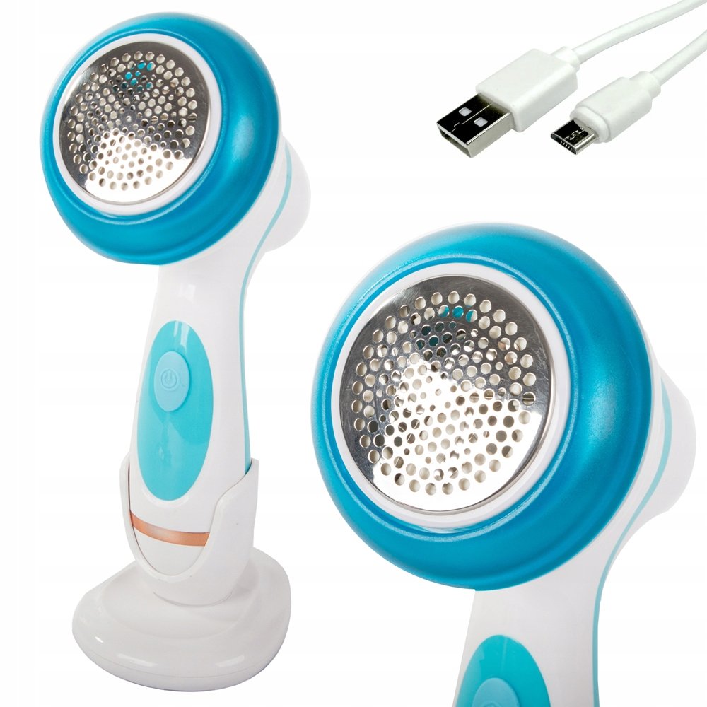 Golarka Do Ubrań Swetrów Tkanin Tapicerki Mocna Usb Duża Stojak Akumulator