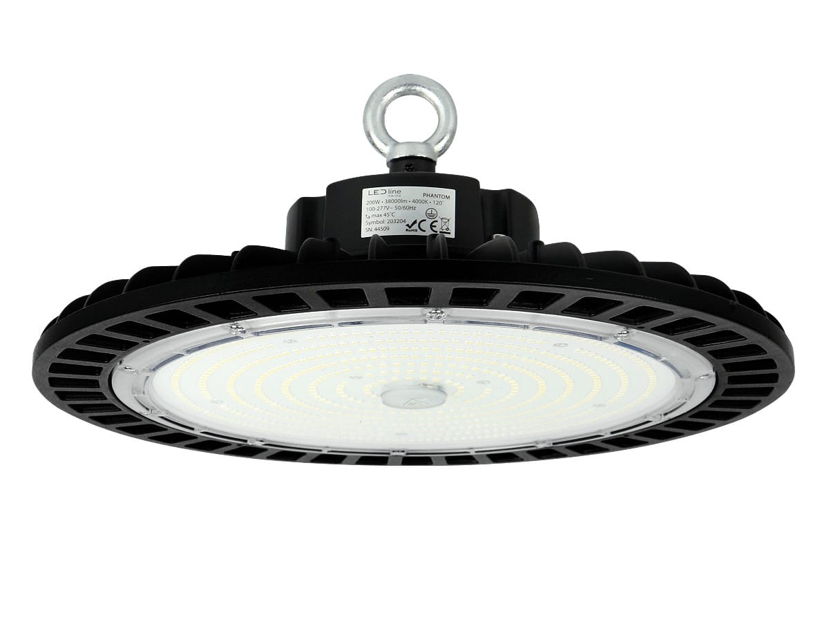 Lampa highbay 200W 4000K LED Line PHANTOM 190 120°
