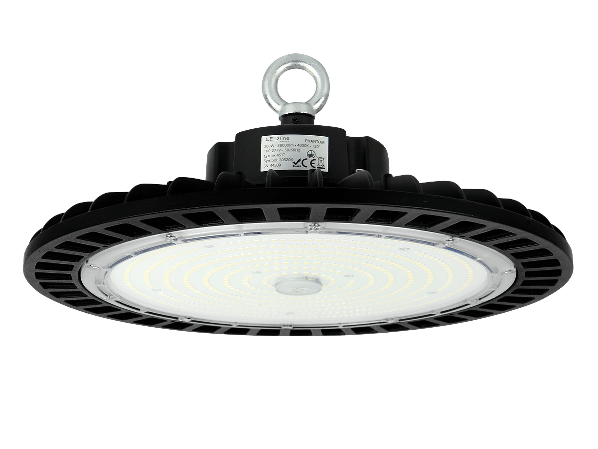 Lampa highbay 200W 4000K LED Line PHANTOM 190 120°