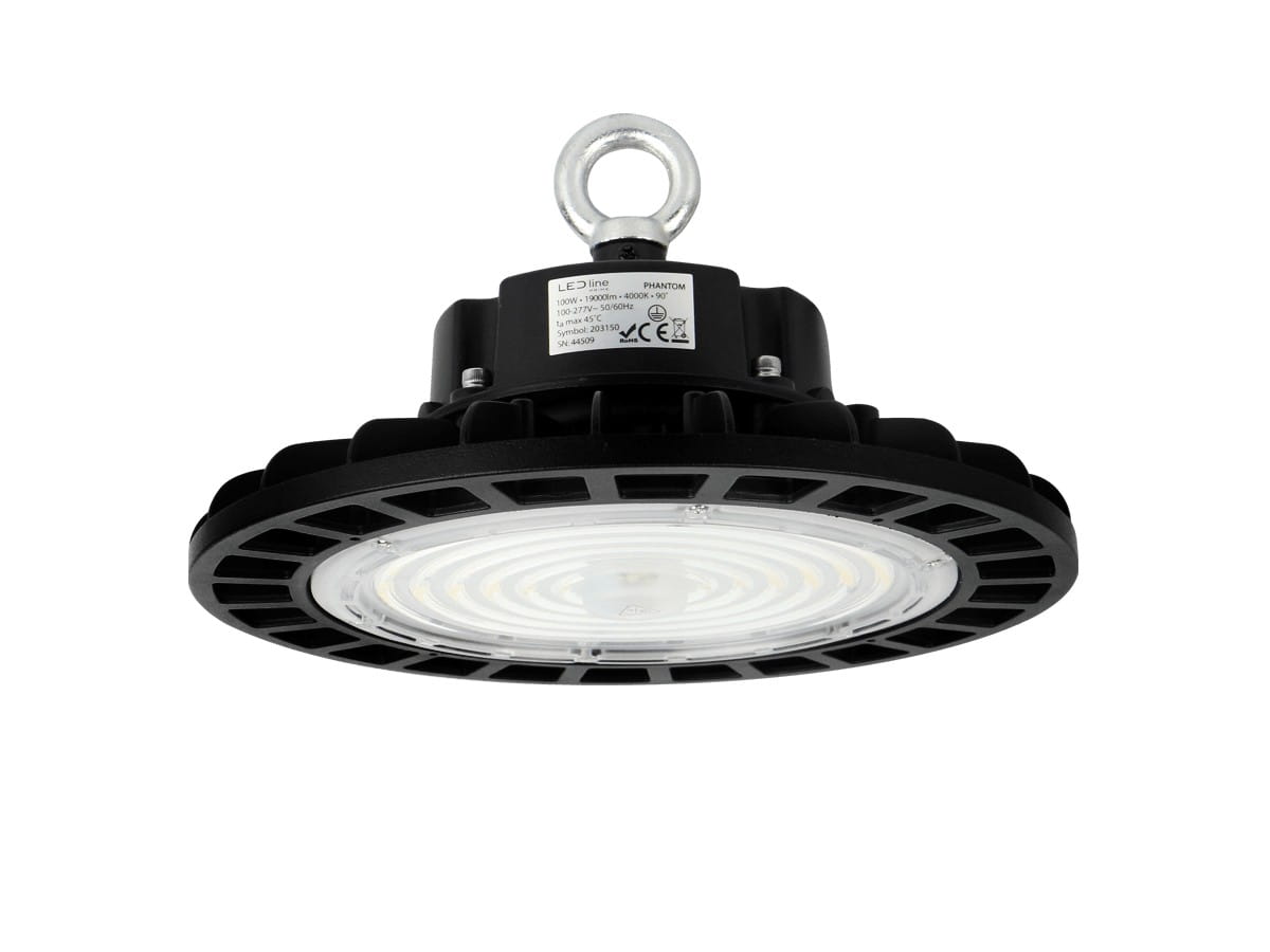 Lampa high bay 100W 4000K LED Line PHANTOM 190 90°