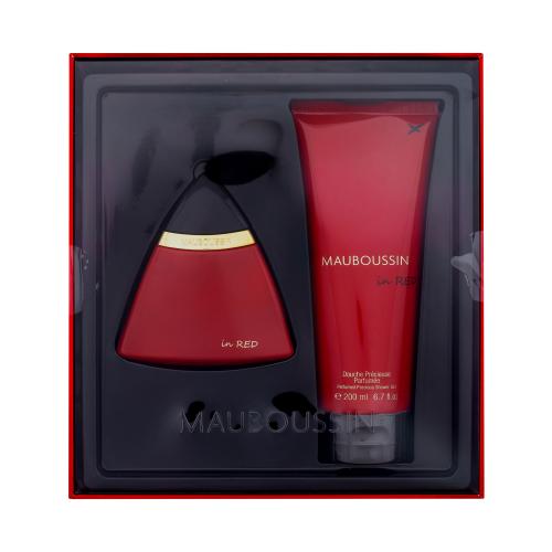 Mauboussin Mauboussin in Red Zestaw woda perfumowana 100 ml + żel pod prysznic 200 ml
