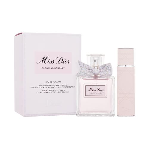 Dior Miss Dior Blooming Bouquet 2023 Zestaw woda toaletowa 100 ml + woda toaletowa we flakonie do napełniania 10 ml