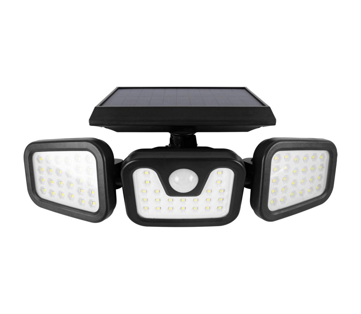 LED Kinkiet solarny z czujnikiem LED/1,5W/3,7V 6000K IP44