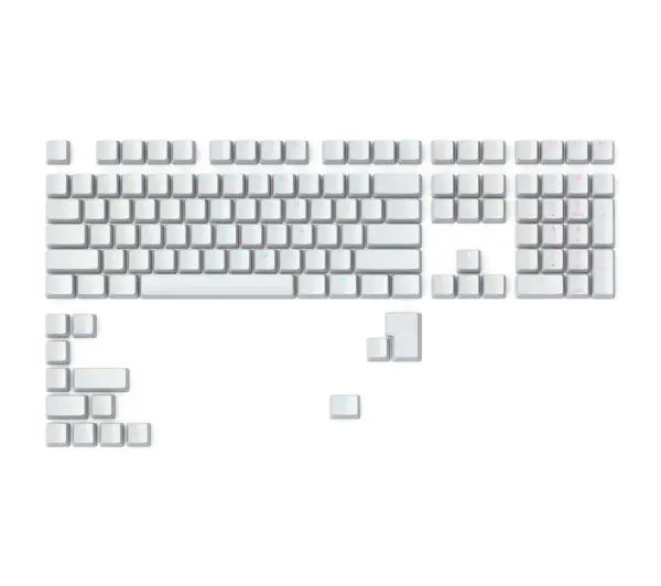 Glorious GMMK Doubleshot V2 123szt. Biały GLO-KC-ABS-USKIT-W