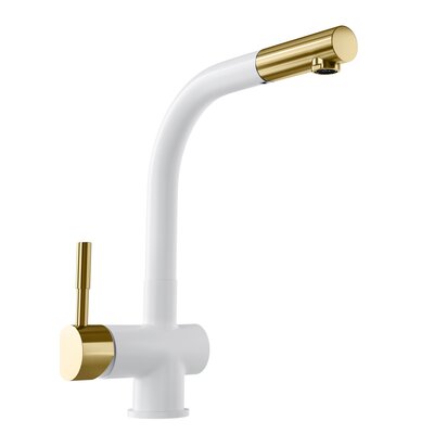 Bateria stojąca GLOBALO Lobio White/Light Gold Mat Ring