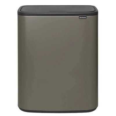 Brabantia Kosz na śmieci Bo Touch Bin 2 x 30 l ciemnooliwkowy 221521