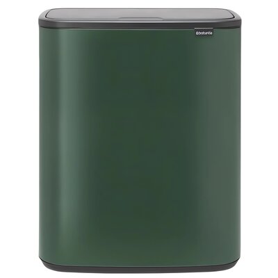 Brabantia Kosz na śmieci Bo Pedal Bin 2 x 30 l zielony 304224