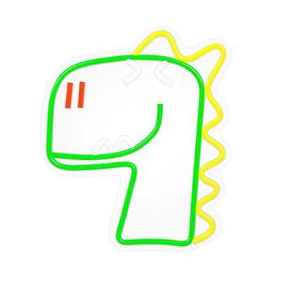 Neon FOREVER TF1 LED Jurassic Baby Dino Zielony FLNJ02