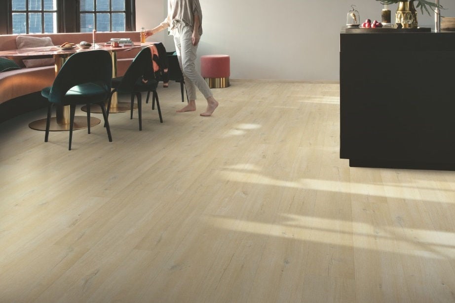 Panele Winylowe Lvt Quick-Step Fuse Sgmpc20328 Linen Oak Greige Kl. 33 2,5 Mm Klej