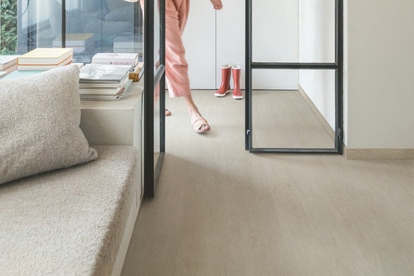 Panele Winylowe Lvt Quick-Step Liv Sgspc20312 Satin Oak Taupe Grey Kl. 33 2,5 Mm Klej