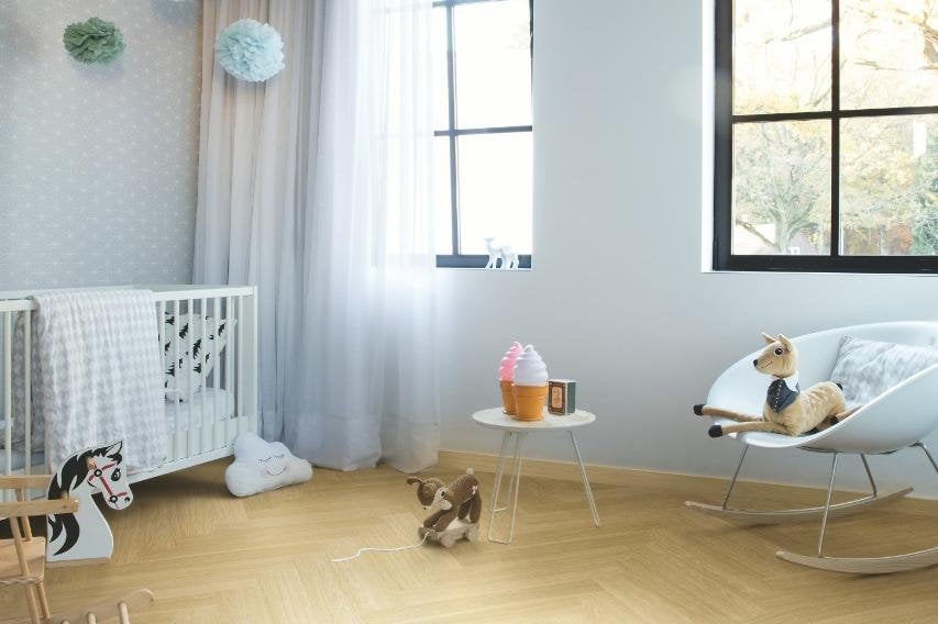 Panele Winylowe Lvt Quick-Step Pristine Hb Sghbc20332 Serene Oak Medium Natural Kl. 33 2,5 Mm Klej