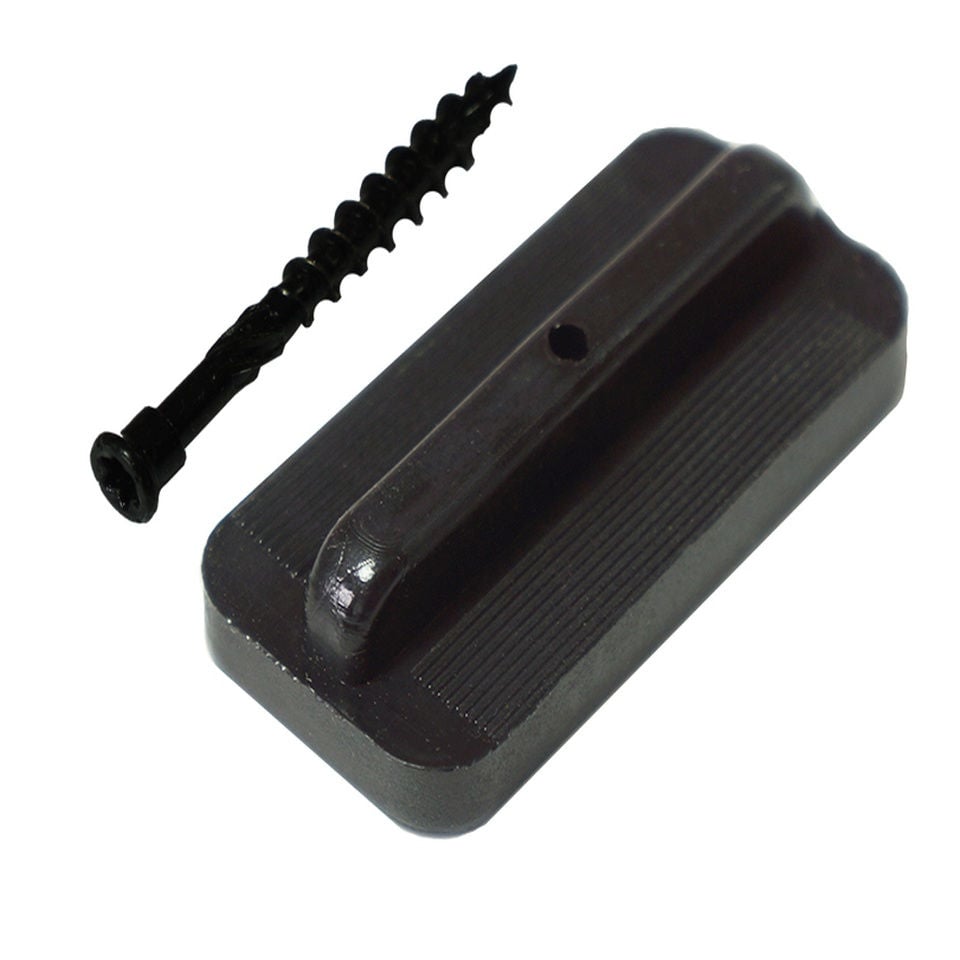 Klips Wpc Mocujący Antracyt + Wkręt 100 Szt. Winfloor