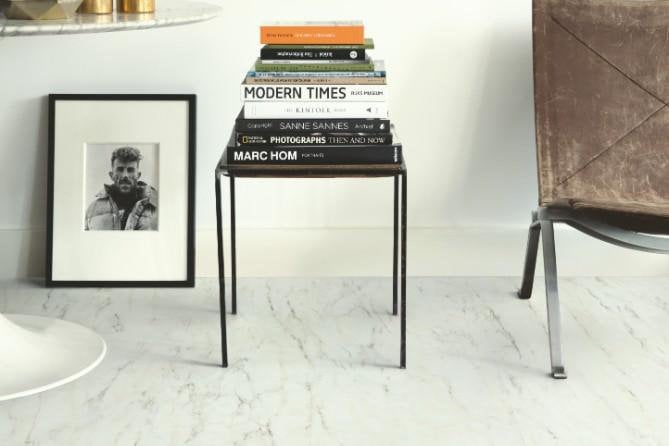 Panele Winylowe Lvt Quick-Step Blush Sgtc20305 Luna Marble White Kl. 33 2,5 Mm Klej