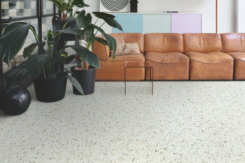 Panele Winylowe Lvt Quick-Step Blush Sgtc20307 Terrazzo Multi Colour Kl. 33 2,5 Mm Klej