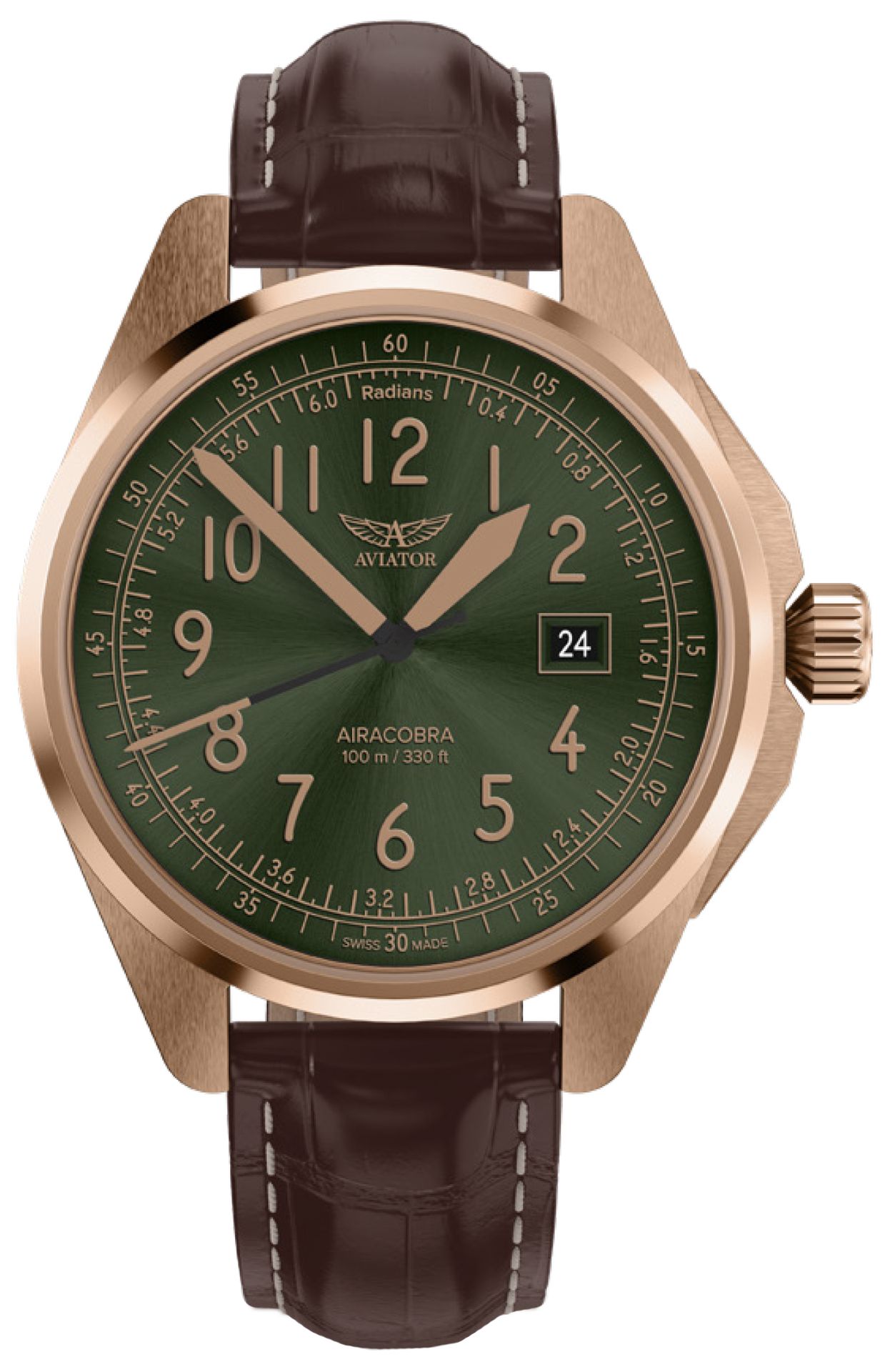 Zegarek Aviator V.1.38.2.329.4 AIRACOBRA 43 TYPE B