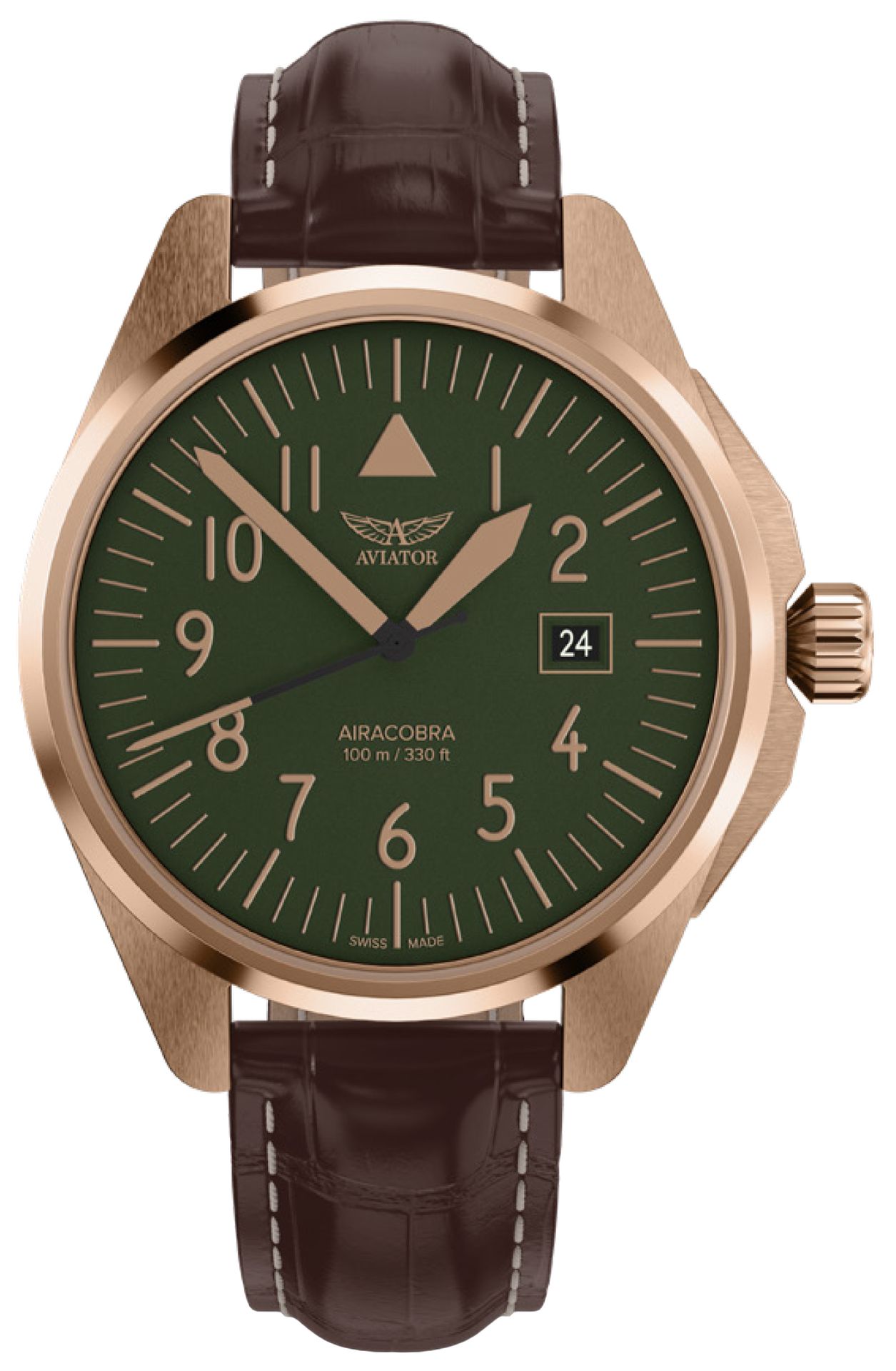 Zegarek Aviator V.1.38.2.330.4 AIRACOBRA 43 TYPE A