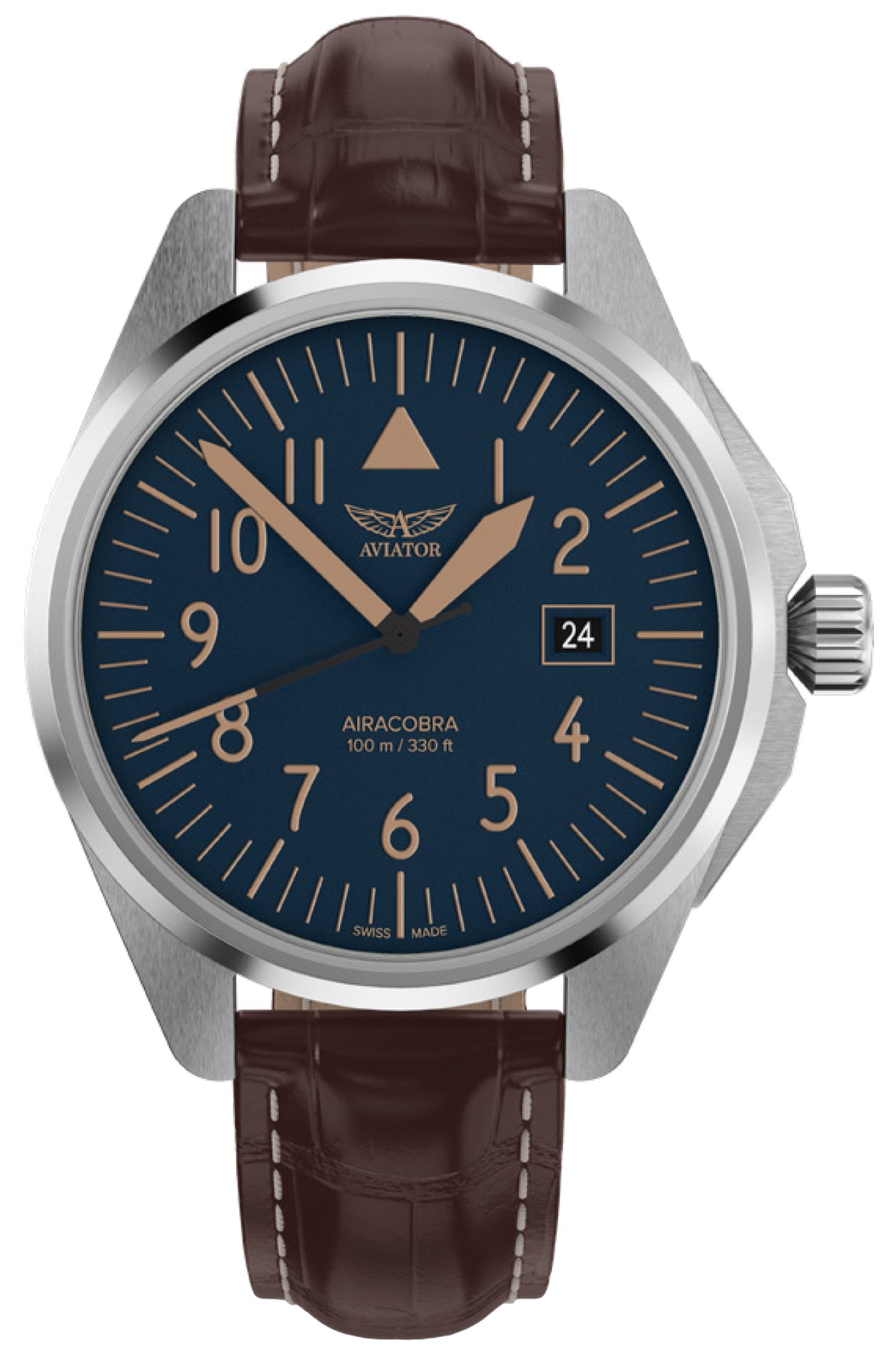 Zegarek Aviator V.1.38.0.318.4 AIRACOBRA 43 TYPE A