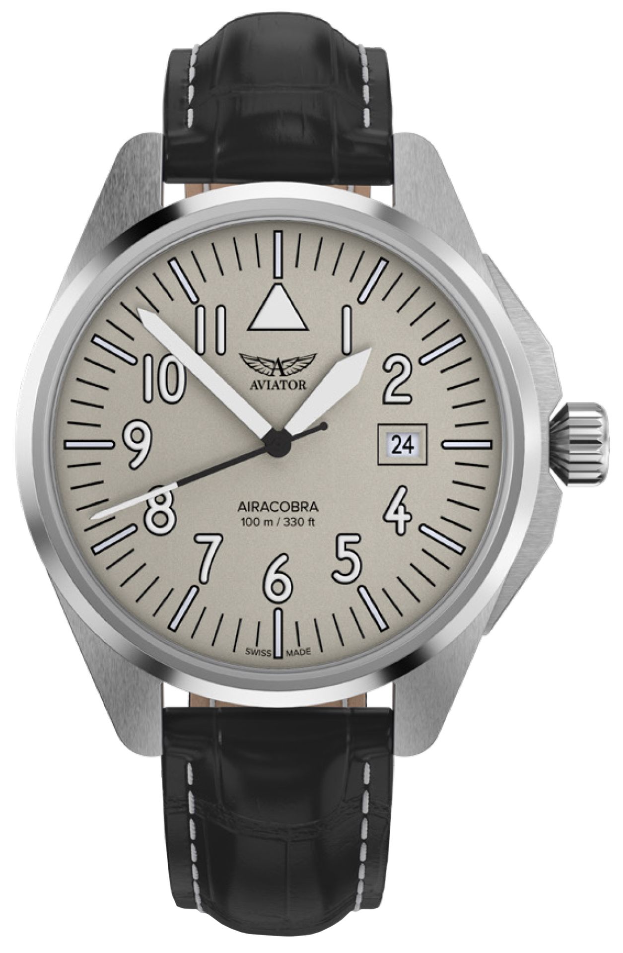 Zegarek Aviator V.1.38.0.320.4 AIRACOBRA 43 TYPE A