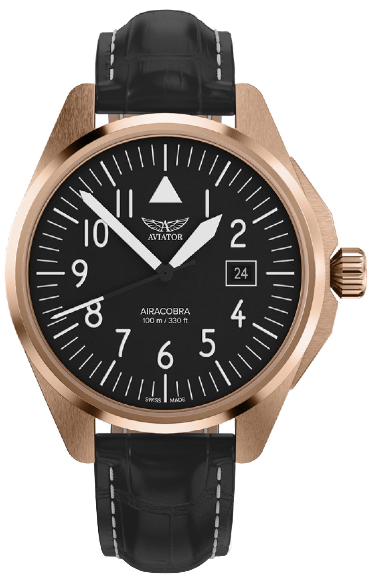Zegarek Aviator V.1.38.2.315.4 AIRACOBRA 43 TYPE A