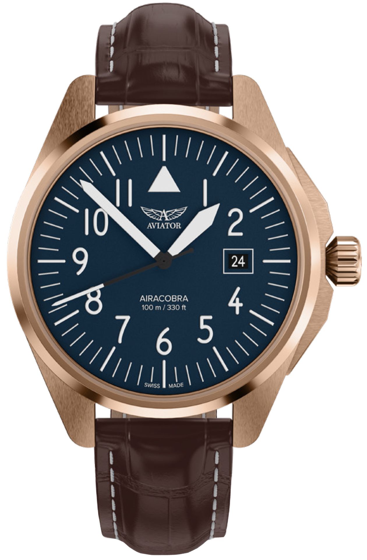 Zegarek Aviator V.1.38.2.317.4 AIRACOBRA 43 TYPE A